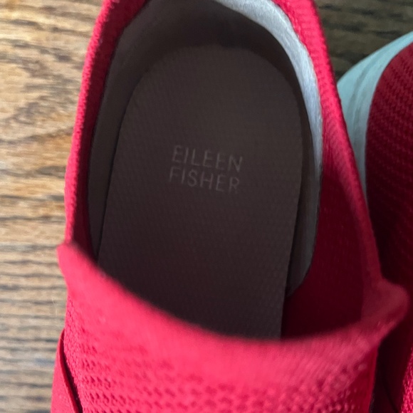 Eileen Fisher Pari Platform Mid Top Slip On Sneaker Stretch Fit Mesh Size 7 - Picture 5 of 7
